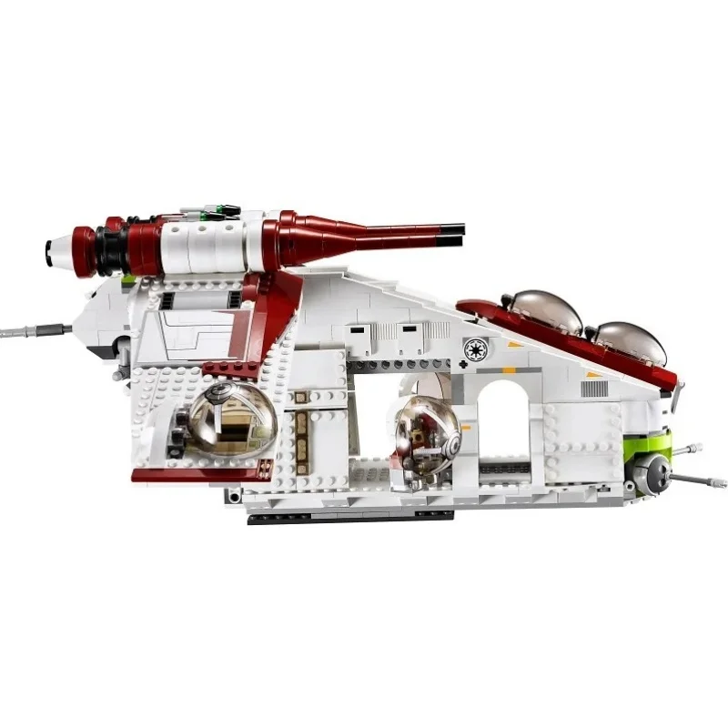 Hot Speelgoed Ster 1228 Stuks Plan Republiek Dropship Gunship Bouwstenen Bricks 75021 OORLOGS Speelgoed Voor Kinderen Verjaardagscadeau