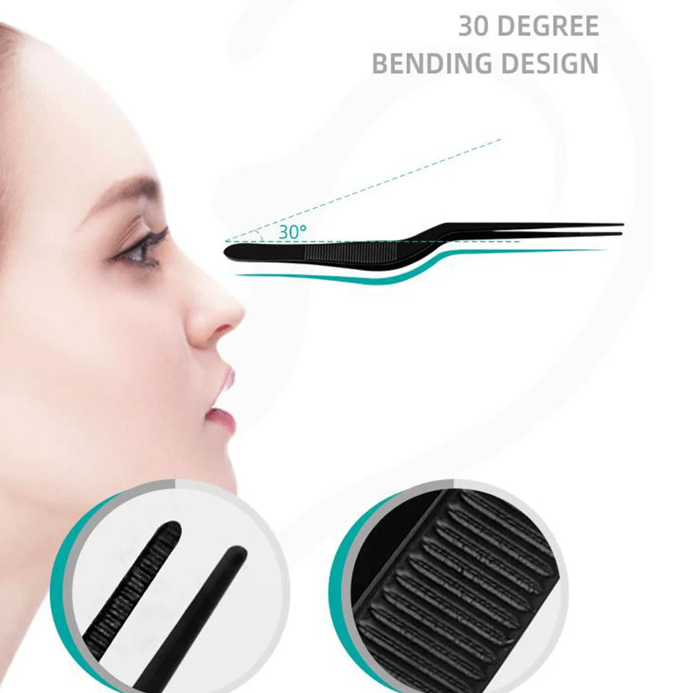 

6Pcs Ear Cleaning Tools Stainless Steel Earwax Removers Double-Ended Tweezers Spiral Ear Picks Skid Resistant Handle Portable