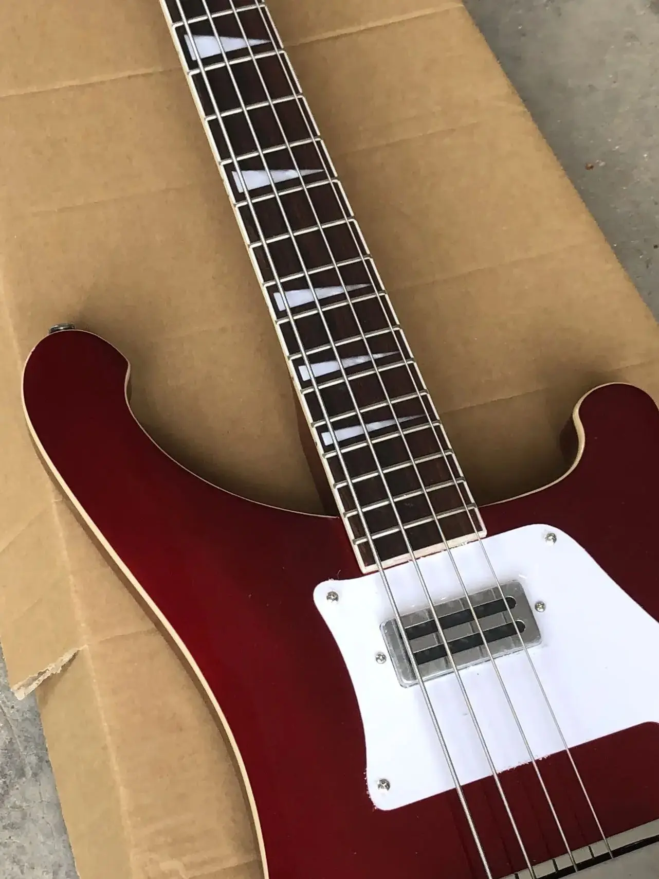 rickenbacker 4003 bass guitar 4 string Red silver powder BASS cheap electric guitars in stock free shipping