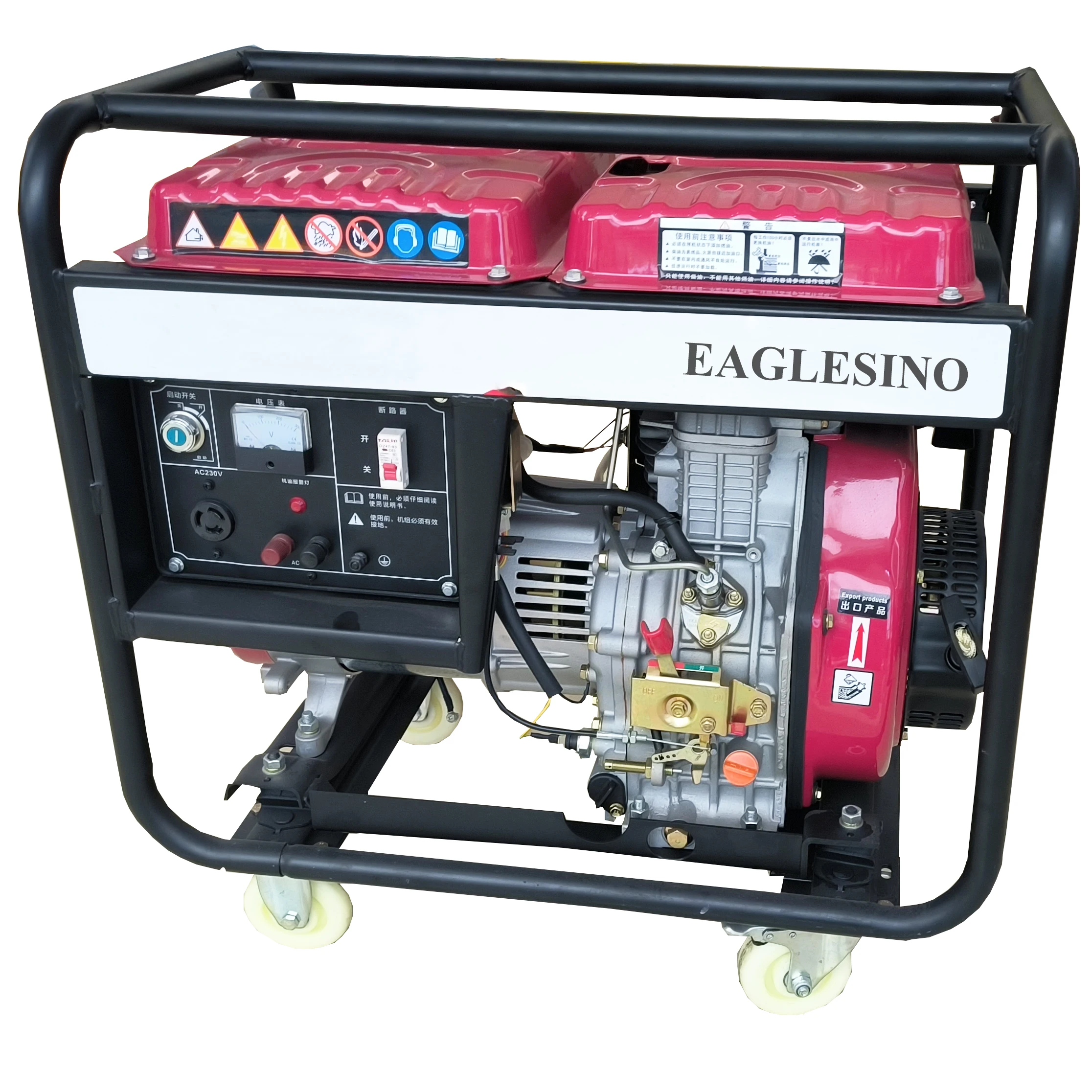 Chinese Factory Price Hot Selling Power Generators 5.5kW Silent Generators