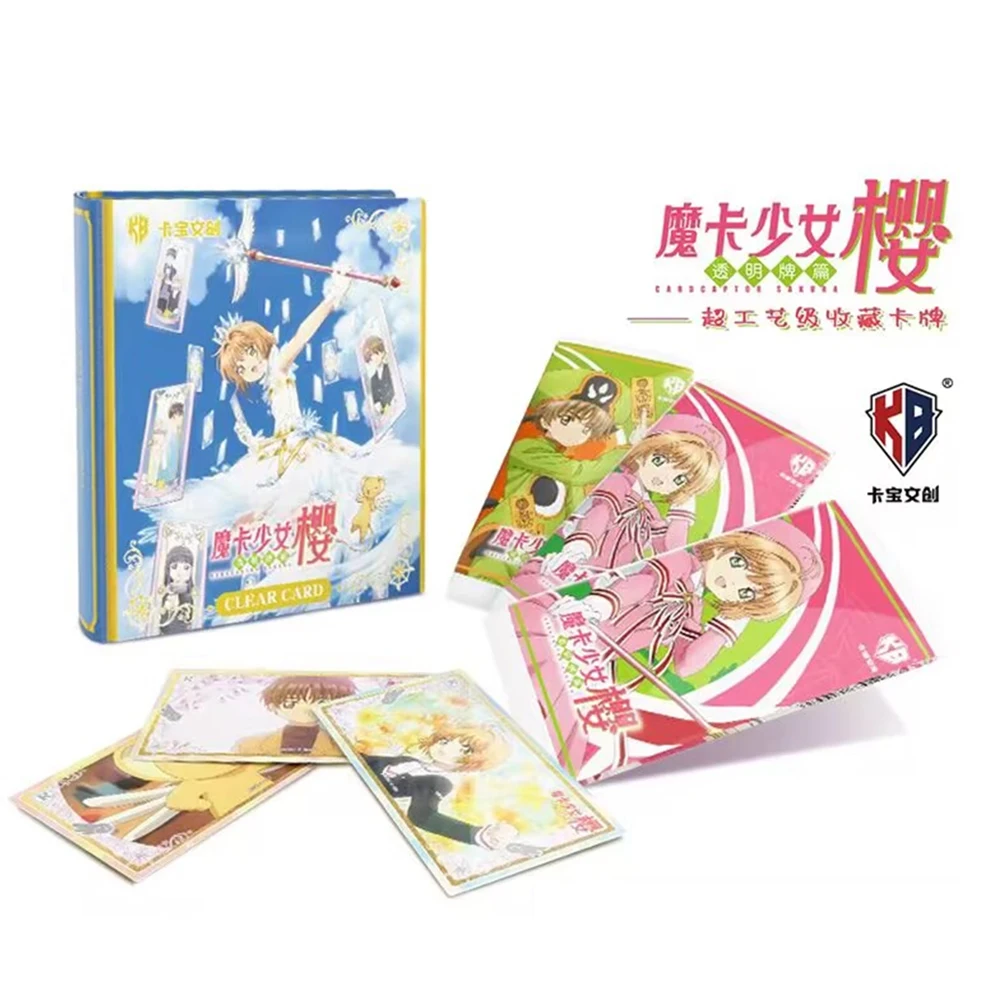 

New Card Captor Sakura Goddess Story Collection Cards Anime Peripherals Kinomoto Li Syaoran Paper Hobby Children's Gifts Toys