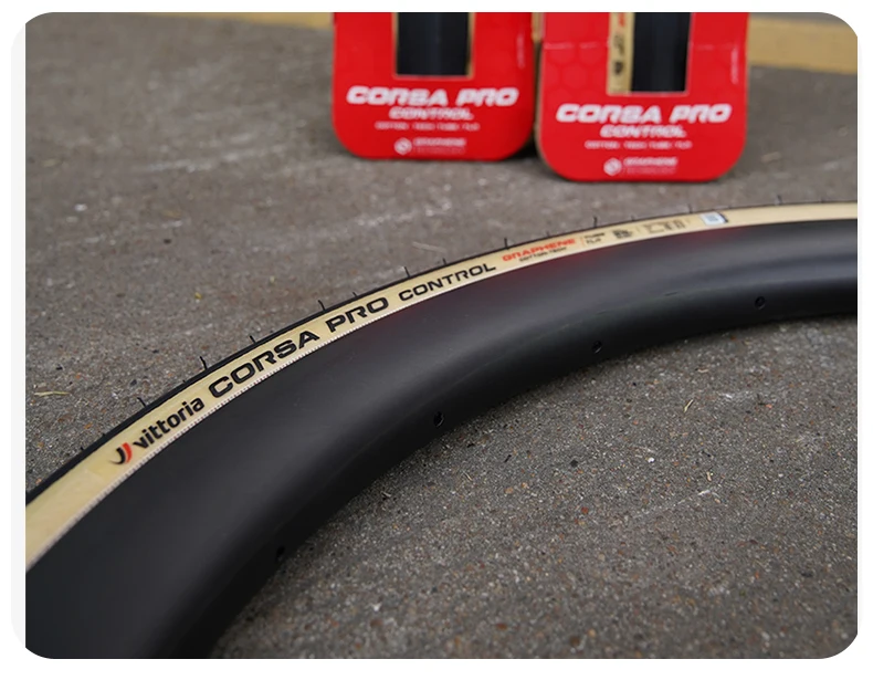 VITTORIA Corsa Pro Control / Speed 700x 26C/28C/30C/32C Professioneller Rennreifen Rennradreifen Tubeless Gravel & Komplexe Oberflächen – Detail 20