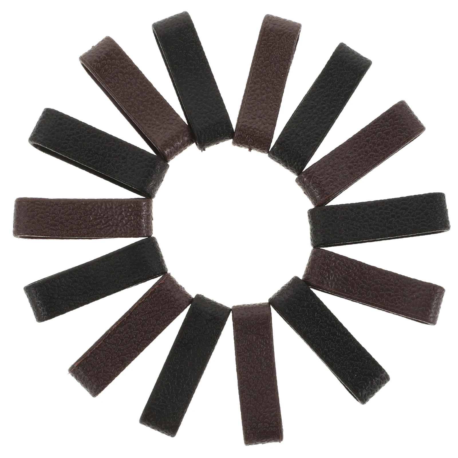 

20PCS Belt Loop Retainers Durable Accessories Decorative Buckle Rings Keeper Bands Straps Holder Replacement Wide Pu