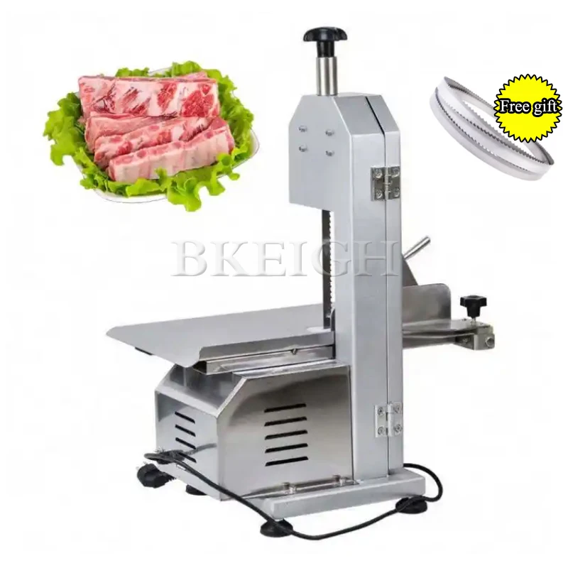 Stainless Steel Meat And Bone Saw Machine, Commercial Frozen Pork Trotter Cutting Machine