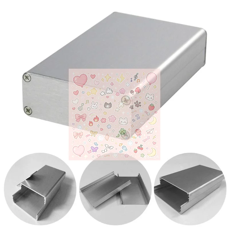 Aluminum Enclosure Electronic Project Box Split Type Shielding Instrument Case 20x50x80mm For Circuit Power Module