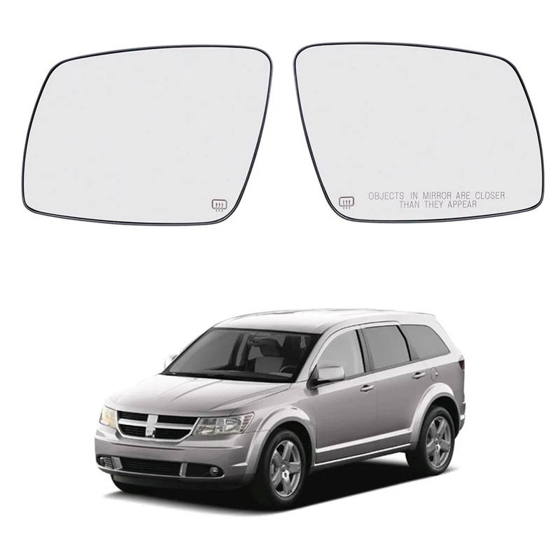 

Зеркало заднего вида с подогревом, 2 шт., 68045693AA 68045694AA, для Dodge Journey 2009 -2020