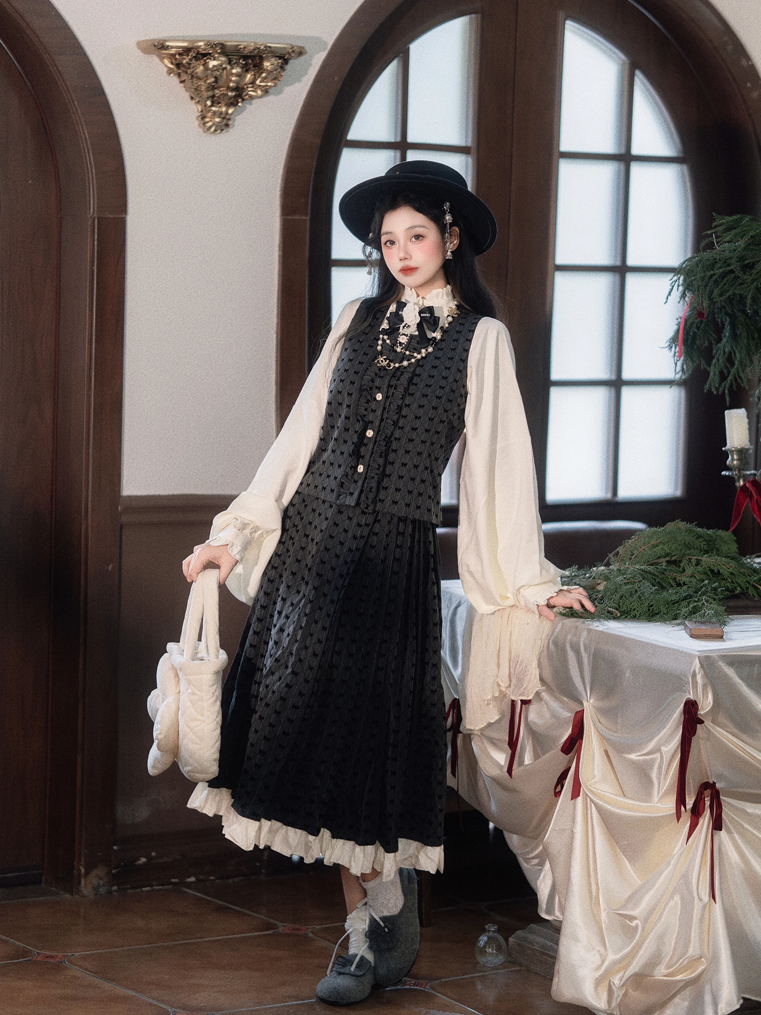 

New Chinese Sle Wed Breakfast Original Knot Hanfu Women's Skirt Traditional Ethnic Faion