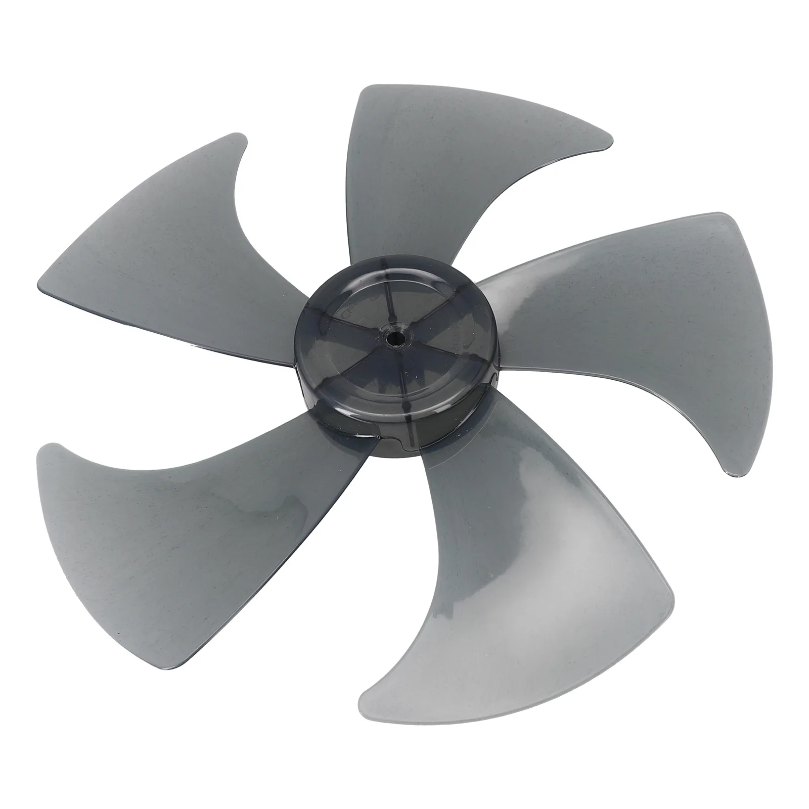 Fan Blade PP plástico para pedestal, leve, fácil de instalar, acessórios domésticos, cinco folhas