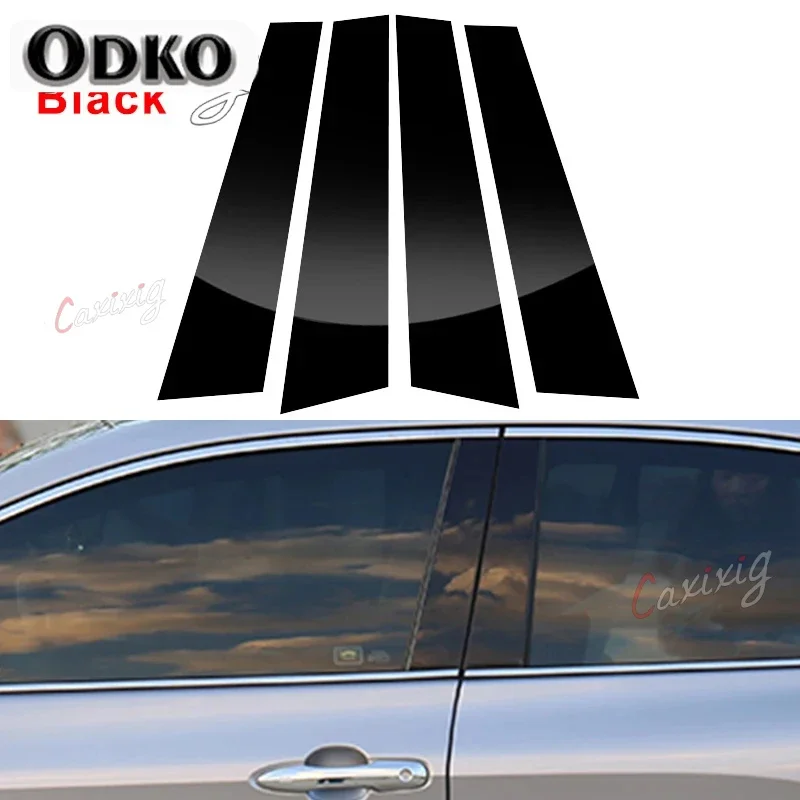 

Car Window B-Pillars Decorative Stickers For Volkswagen VW Golf 6 7 8 MK6 MK7 MK8 Door Pillars Post Trim Car Styling Accessories