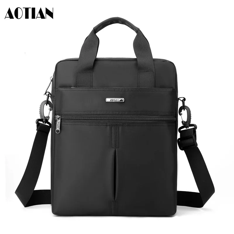 AOTIAN brand Shoulder tote Bag for men Nylon Man Crossbody Bag Male Messenger Bag Business Handbag bolso hombre Adapted to A4