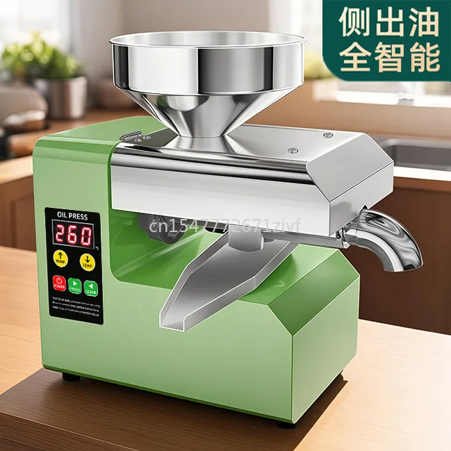 

Трансграничный новый автоматический пресс для масла из нержавеющей стали R6S для умного дома - компактный кухонный электрический экстрактор масла