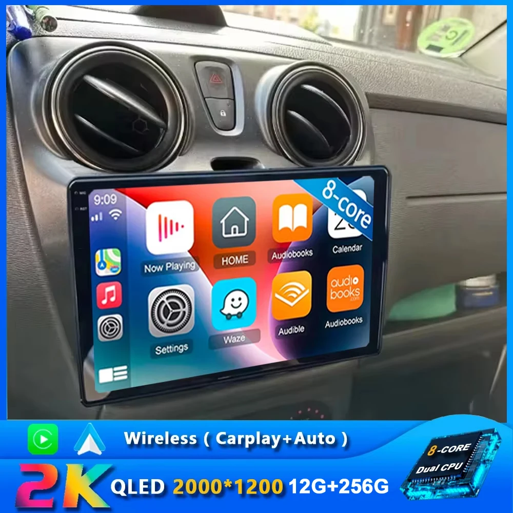 

Android 15 Auto Carplay Car Radio For Renault Lodgy Dacia Dokker 2012 - 2020 Navigation GPS Multimedia Player Stereo WiFi+4G BT