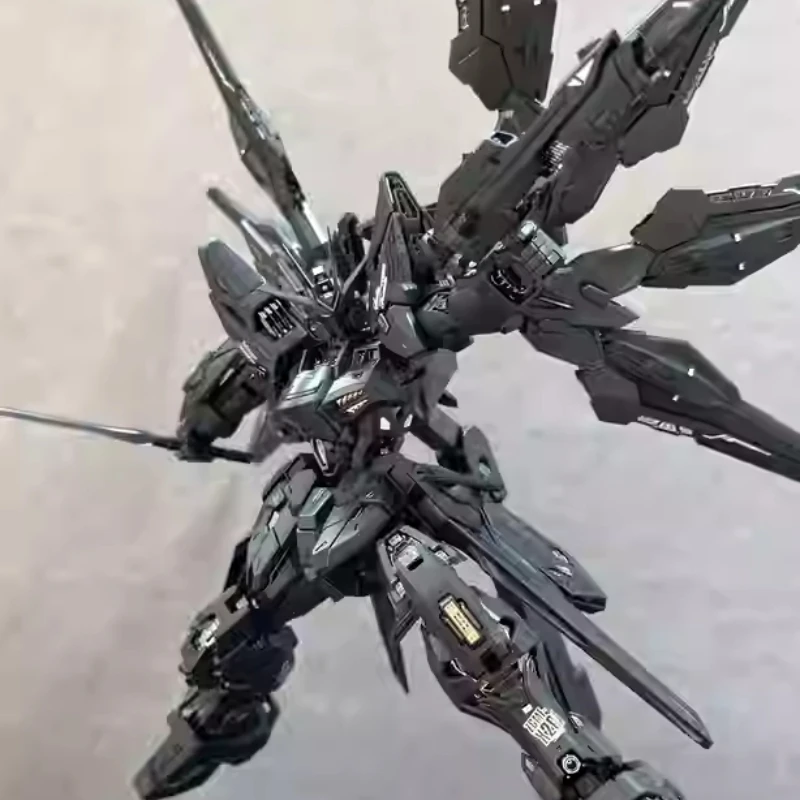 

Long Dragon Migex Black Assault Free 1/100 Remastered Edition Collage Assembling Model Handheld Toy Mech Model Gift