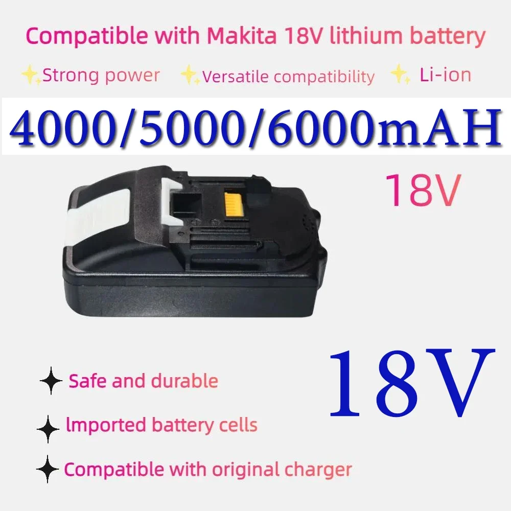 

For Makita18V 4000/5000/6000mAh 21700 5J Lithium-ion Battery Suitable For Makita Electric Tools