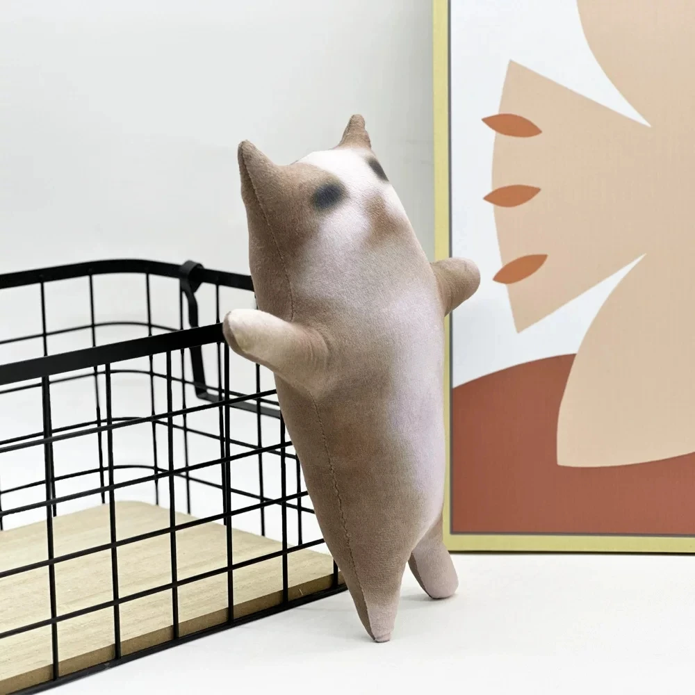 28 سنتيمتر القط MeMe الدمى الساخن لطيف El غاتو القط أفخم Wowwow القط دمية بلوشيز محاكاة سعيد القط الحيوانات الاطفال هدايا عيد الميلاد