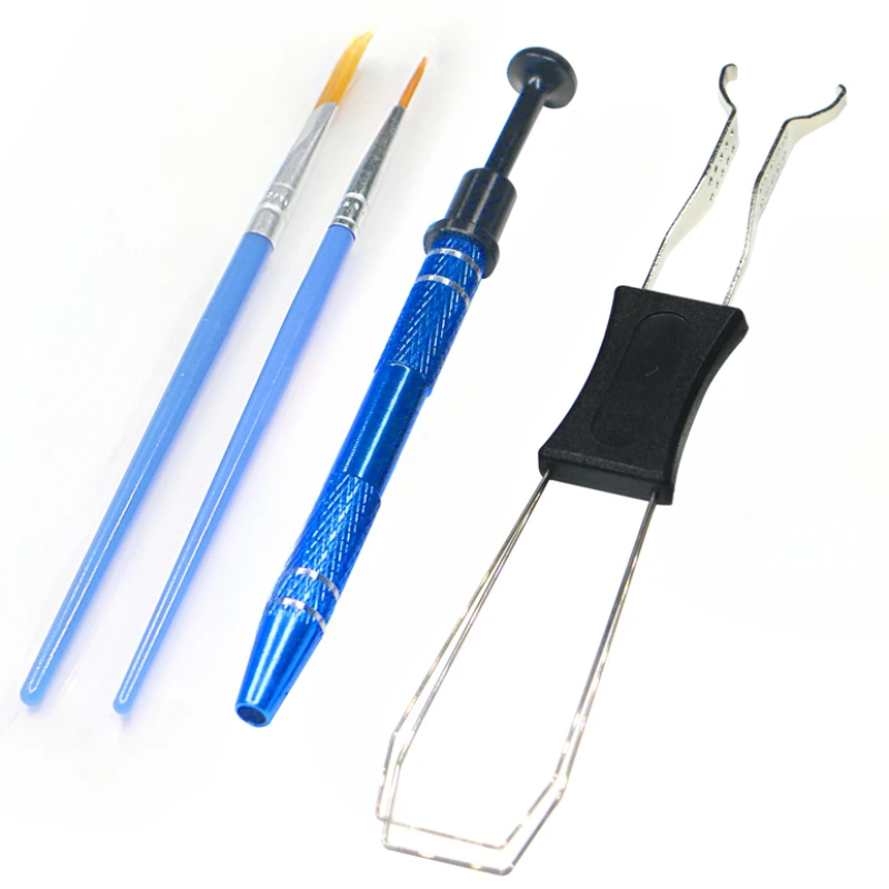 

Keyboard Keycaps Switch Puller Opener Switch Lubrication Package for Mechanical Gamer Hot Swap Mechanical Keyboard Accessory Kit