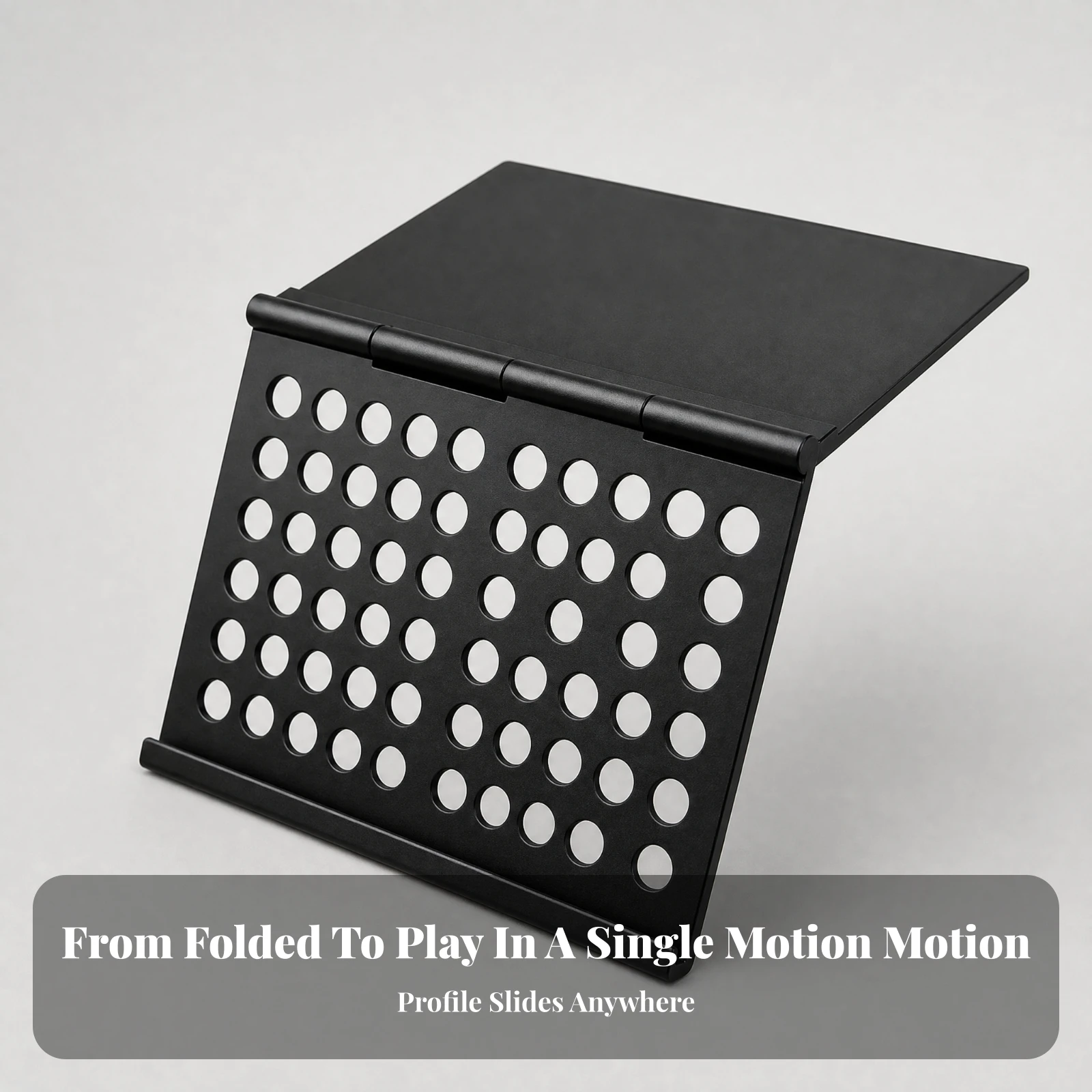 Mahjong Tile Holder Space-Saving Mahjong Rack with Front Edge Foldable Card Holder Lightweight for Travel, Tabletop Play