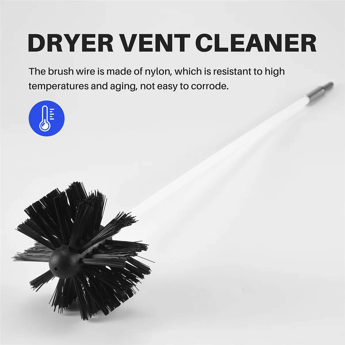 

17Pcs Chimney Brush Set Household Industrial Chimney Boiler Brush Dryer Cleaning Tool Fireplace Clean Kit HOT