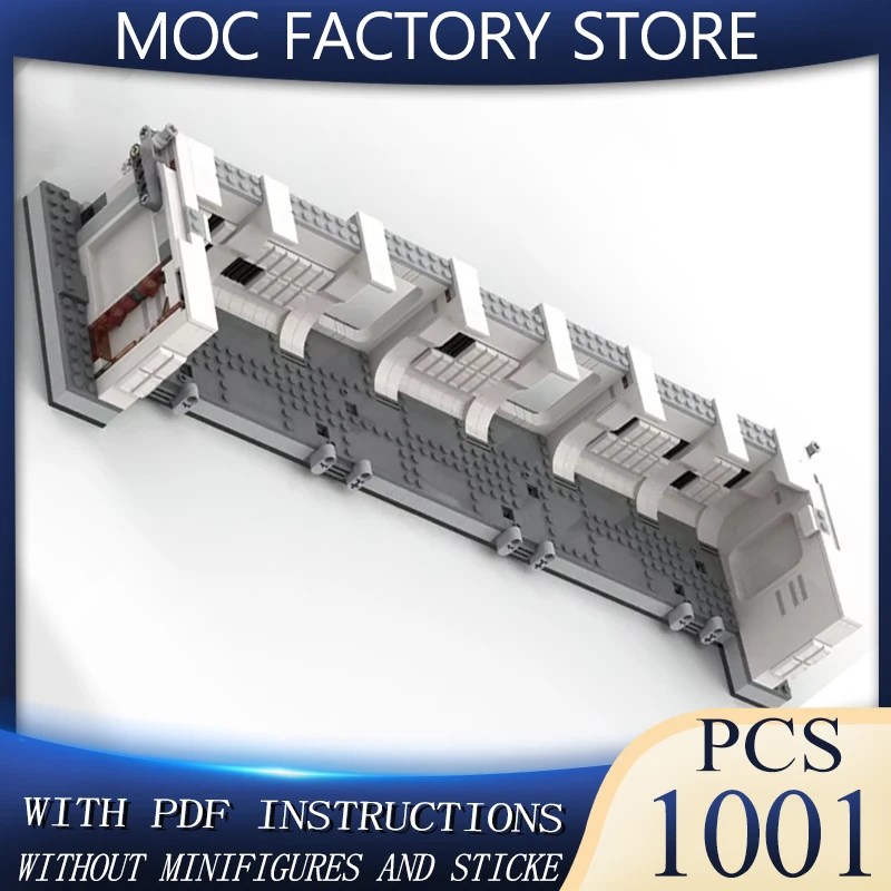 

Star Movie Model Moc Building Bricks Expansion Of Spacecraft Corridor Technology Blocks Gifts Christmas Toys DIY Sets Assembly