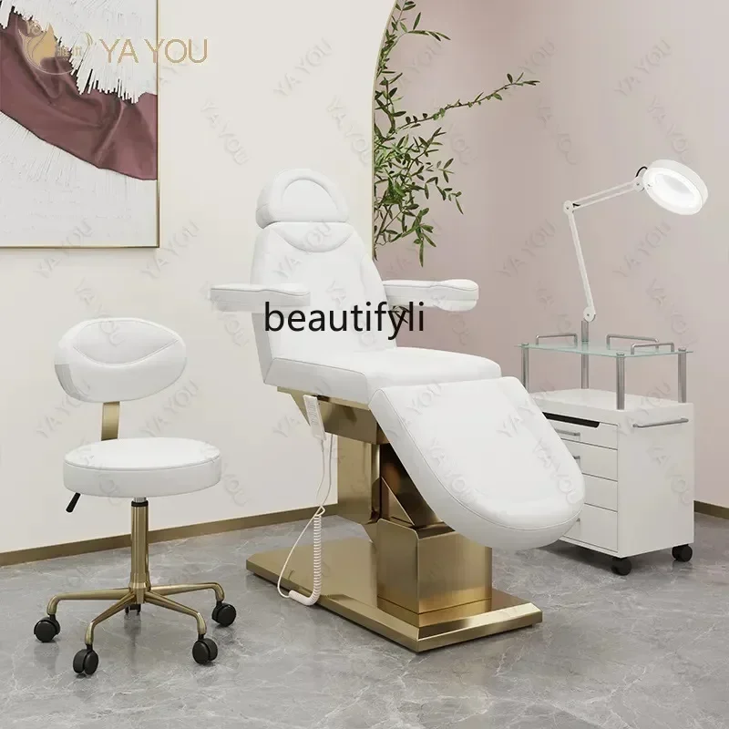 

smt14 New Arrivals Electric beauty bed Lifting tattoo embroidery dental treatment bed Micro-adjustment outpatient treatment faci