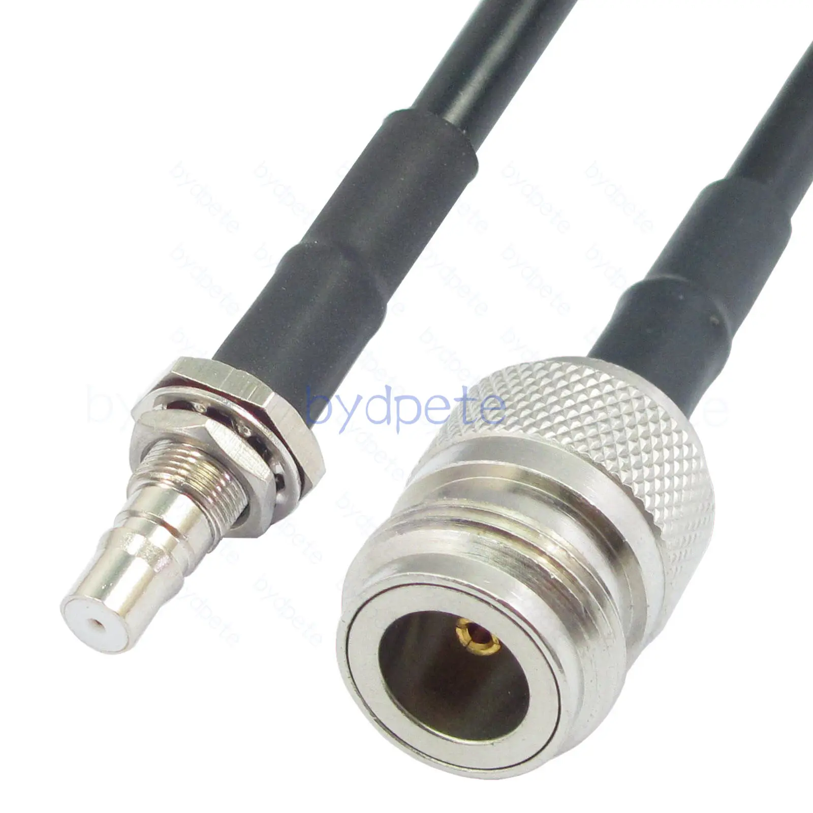 QMA Female Jack to N-Type Female Jack RG223 Semi Flexible Cable For Antenn WIFI Lot Low Loss 50ohms Coaxial Cable High Quality