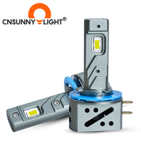 Dual Copper Plate LED Headlight Bulbs H11B 40W/Pair 3570 Chip 6000K Integrated Design Plug and Play 1:1 Design Replaced Directly