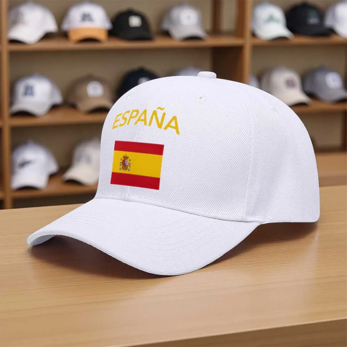Spain Flag Baseball Cap Woman Man Summer Fashion Casual Graphic Hat Streetwear Adjustable Adult Caps Boyfriend Girlfriend