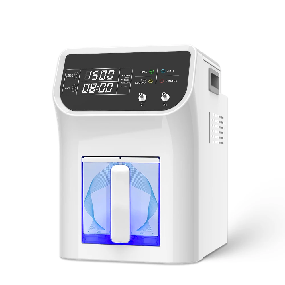2025 SPE PEM تدفق عالي 3000 مللي آلة استنشاق الأكسجين النقي هيدروجينو مولد الاستنشاق