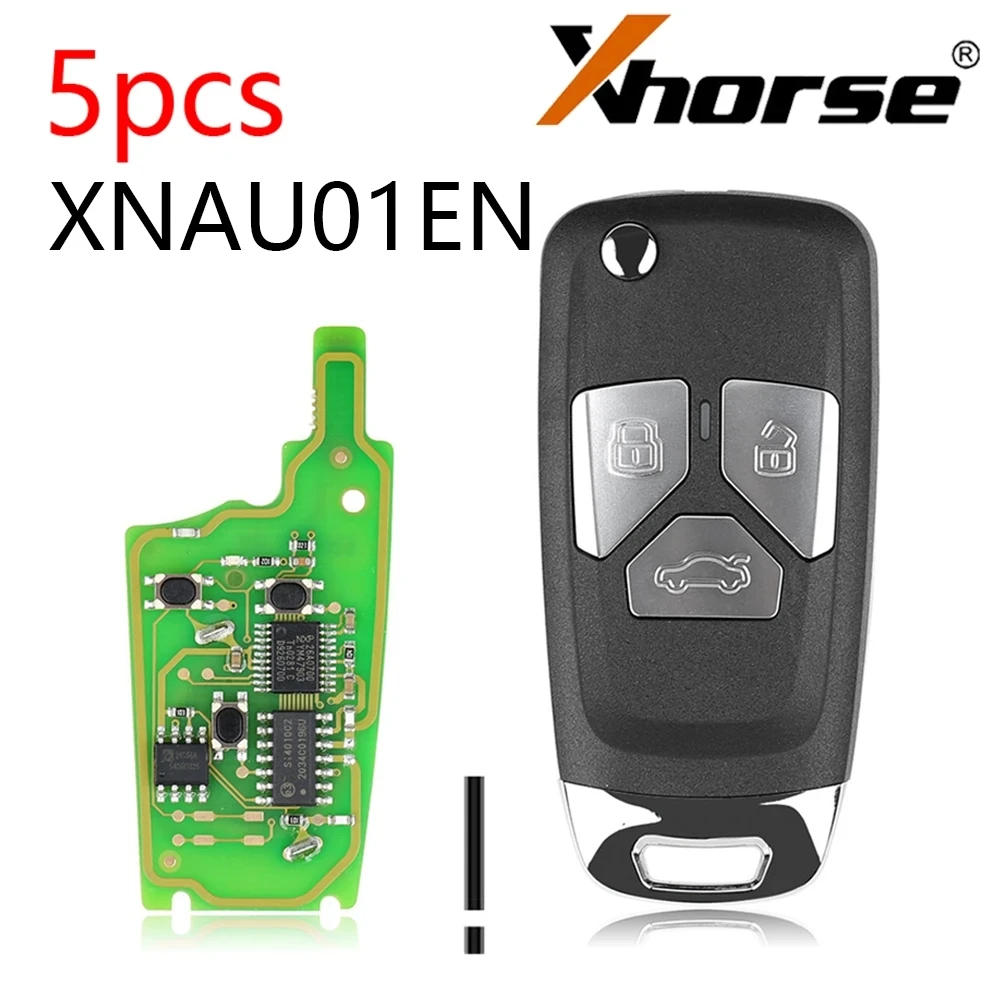 1/2/5pcs Xhorse XNBU01EN XNDS00EN XNHO00EN XNFO01EN XNAU02EN XNHY02EN VVDI uniwersalny bezprzewodowy zdalny kluczyk samochodowy do VVDI Mini