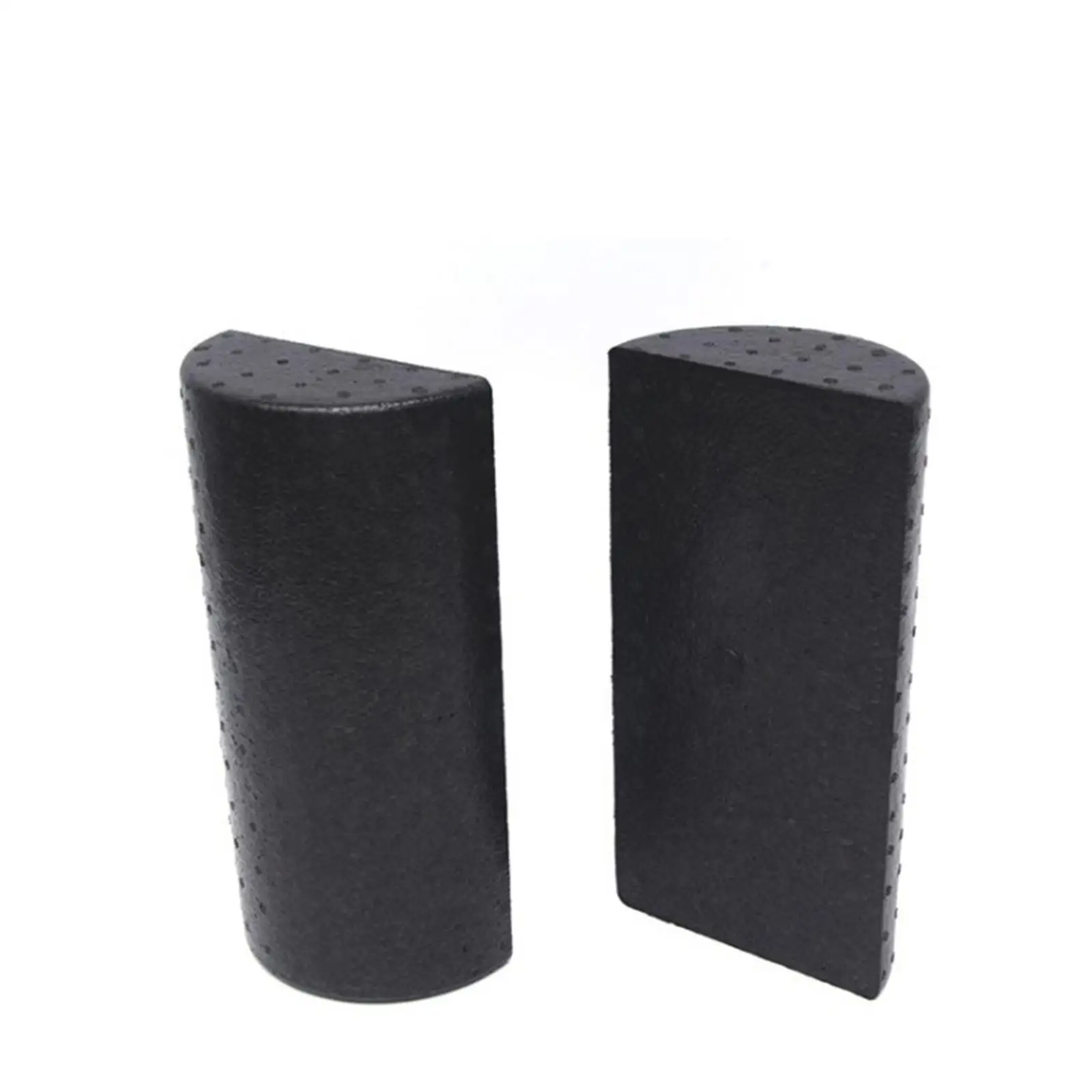 Foam Half Round Yoga Roller Sturdy Balance Block Deep Muscle Massage Tool for Pilates Rehab and Stretching