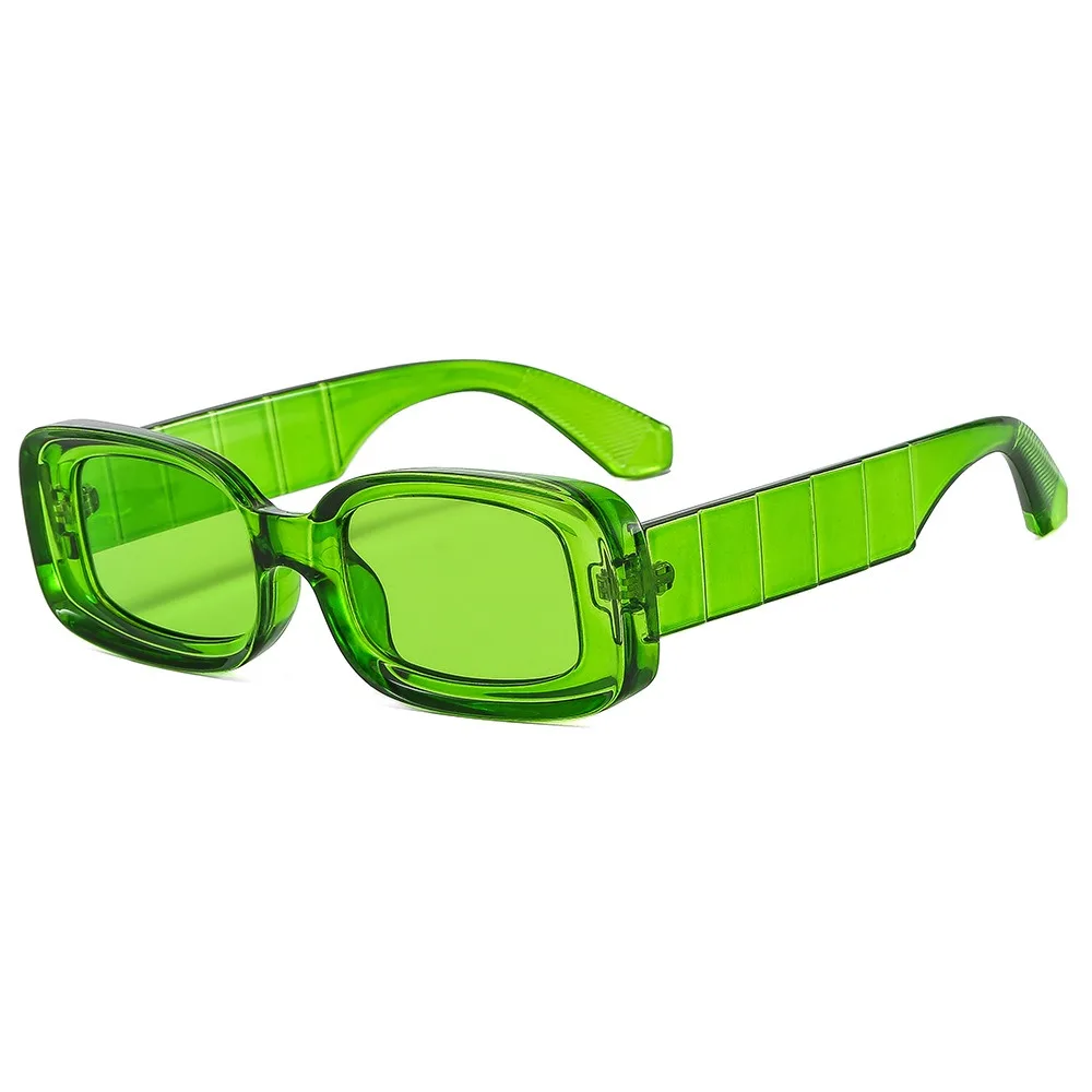 

Trendy Hip-Hop Small Square Sunglasses Candy Color UV400 Sun Glasses Vintage Cool Traveling Eyeglasses Women Men
