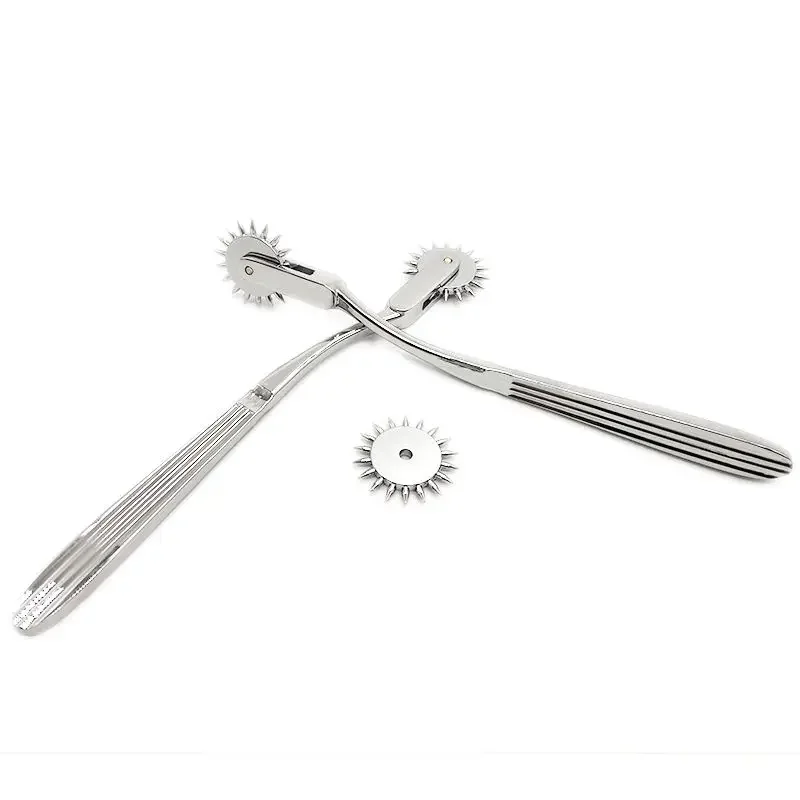 Gear Roller Rolling Wartenberg Roda Pinwheel Fetish Neurologis Diagnostik Medis Pin Roda Refleks Saraf Dampak Palu