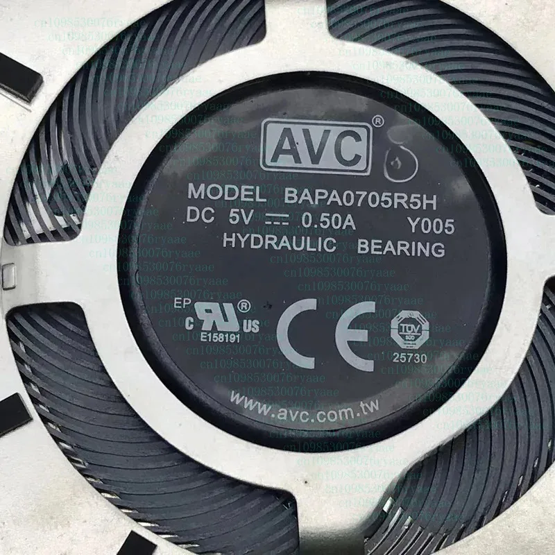 ل AVC BAPA0705R5H Y005 DC 5V 0.50A 4-سلك مروحة التبريد #3