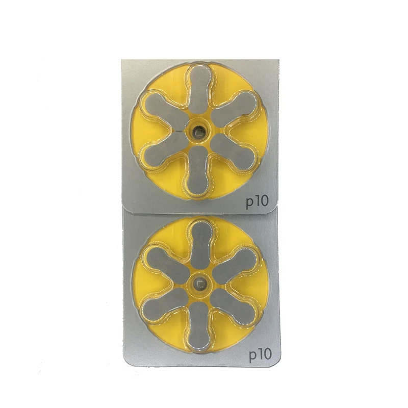 

60PCS/LOT ZINC-AIR PR70 P10 A10 S10 zinc air battery for Hearing aids
