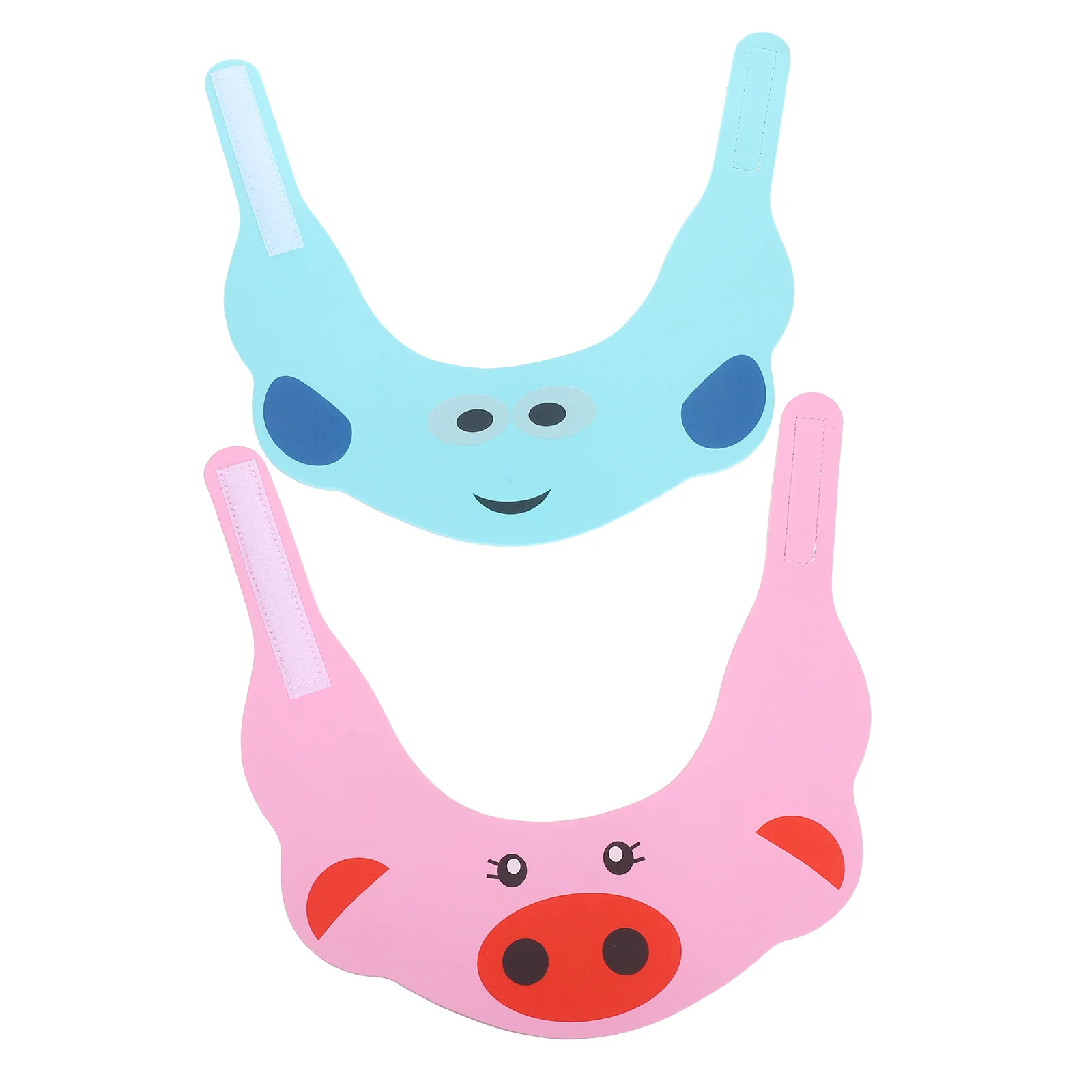 2 stks Verstelbare Baby Douche Cap Badmuts Haar Wassen Vizier Voor Kinderen Shampoo Peuter Schild Badmuts Cartoon Ontwerp Spoelbaar