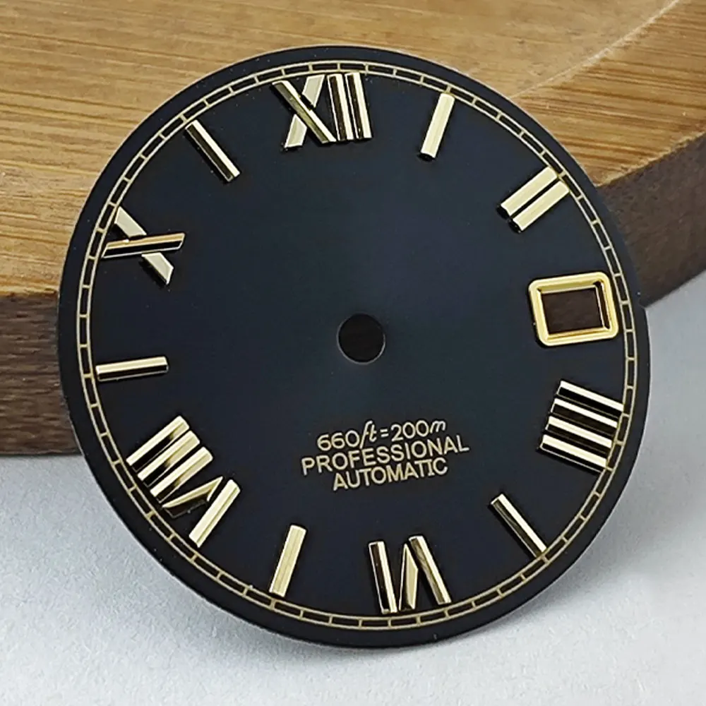 NH35 Roman numeral 28.5mm S dial NH35 dial is suitable for NH35 NH36 movement watch accessories repair tools
