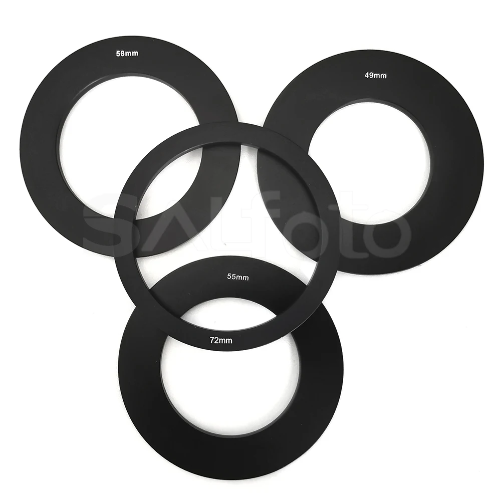 Macro Ring Flash Lens Adapter 49/52/55/58/62/67/72/77mm for Godox Yongnuo YN14EX YN14EX II YN24EX Speedlite
