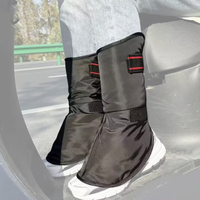 Motorcycle Windproof Ankle Protector Winter Warm Scooter Riding Foot Covers Cold-proof Motorbike Riding Leg Covers Equipment