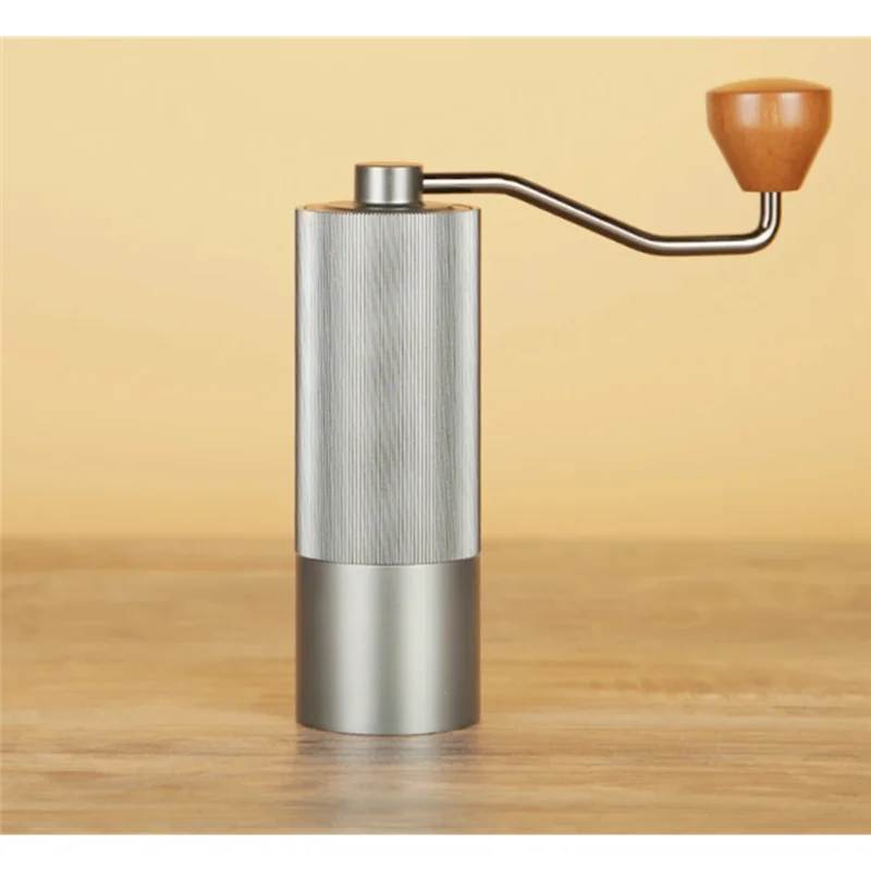 

【Flash Deal】304 Stainless Steel Burr Grinders Manual Coffee Grinder Mill Kitchen Tool Grinders Coffee Milling Machine