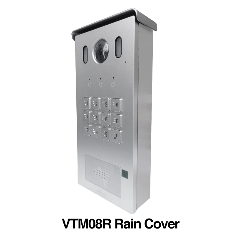 Dahua Original Video Intercom Mounting Accessories VTM08R Rain Cover VTM116-01+Flush mounted box For VTO3221E-P VTO6221E-P