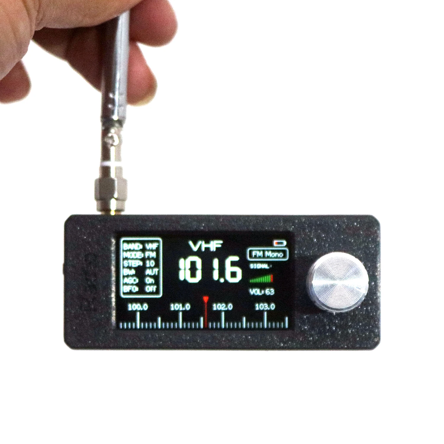 Digital Display SI4732 Receiver ESP32S3 Radio Full Band SW LW AM FM Radio station Broadcasts Antenna Adjustable volume portable