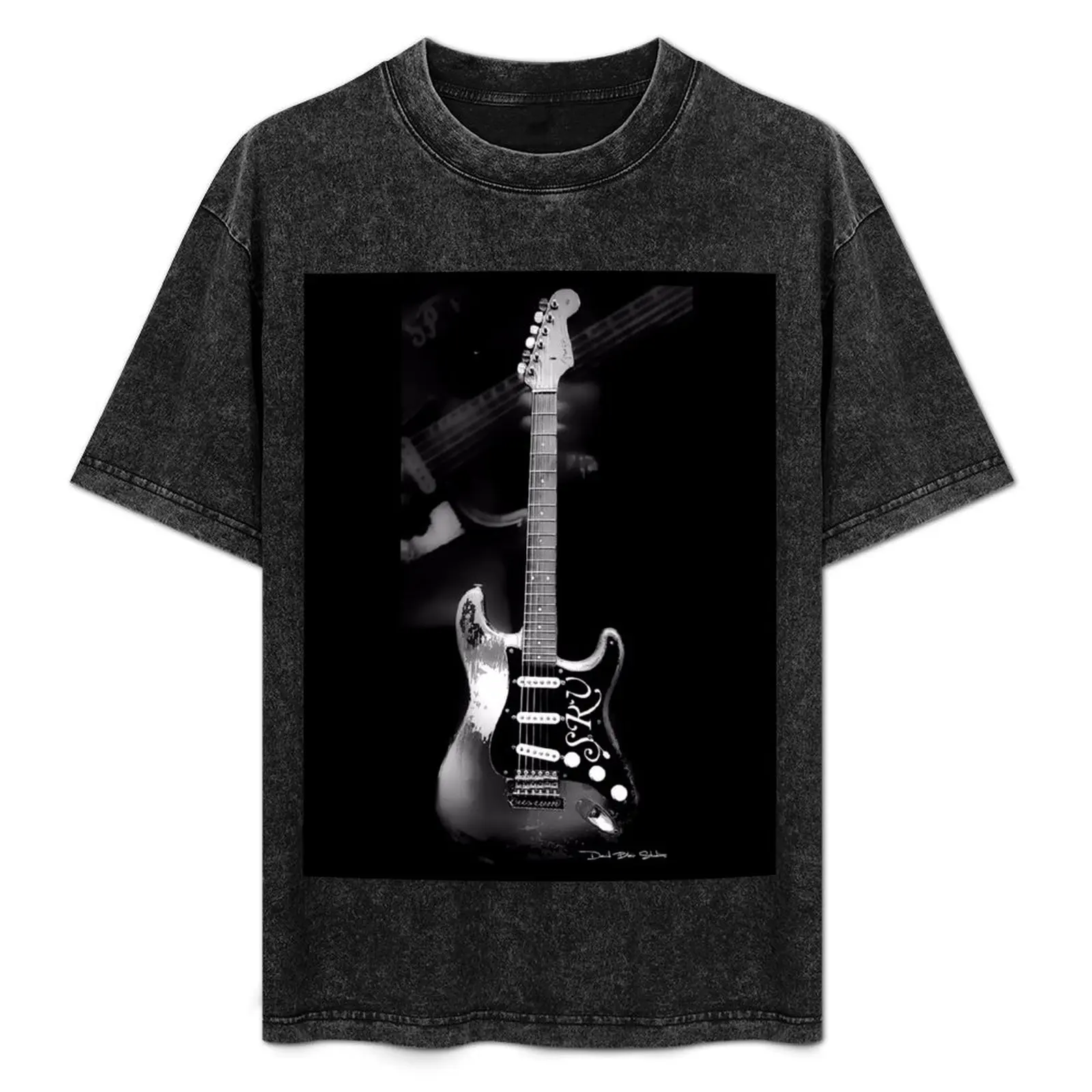 

SRV - Number One - Black and White T-Shirt summer clothes sublime mens graphic t-shirts anime