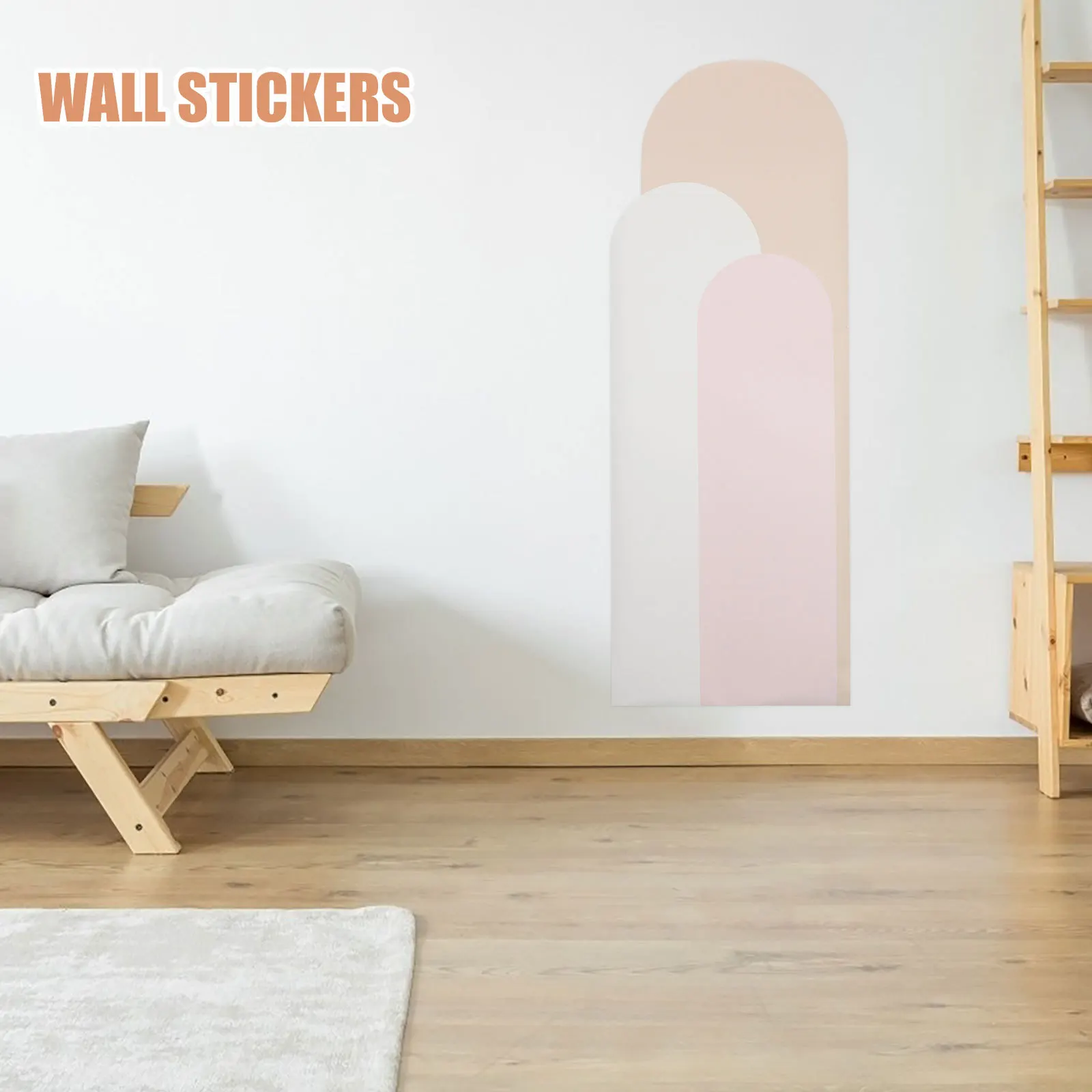 

Living Room Wall Decals Geometric Pattern Stick for Bedroom Sofa Backdrop Large Wall Sticker Home Art Decoration