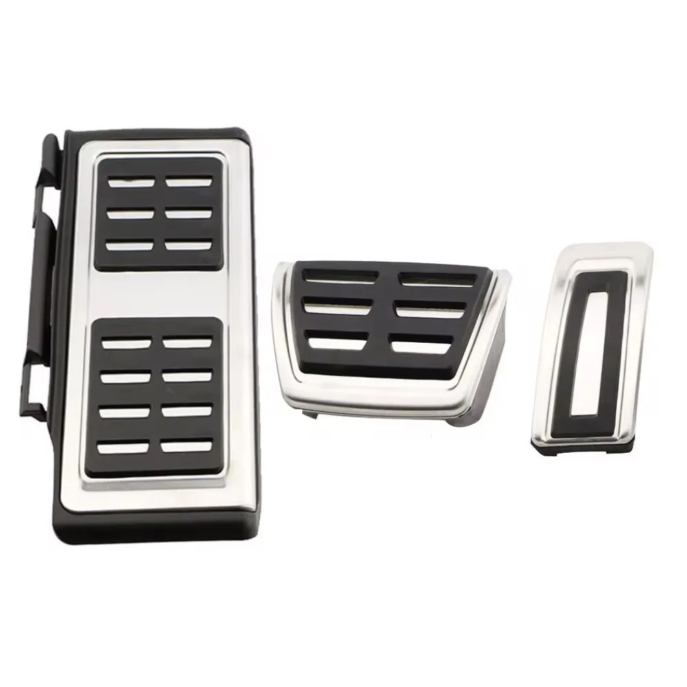 

Car Pedals For VW GOLF 7 8 GTi MK7 Lamando POLO A05 Passat B8 Skoda Fuel Brake Footrest Pedal Cover Auto Accessories