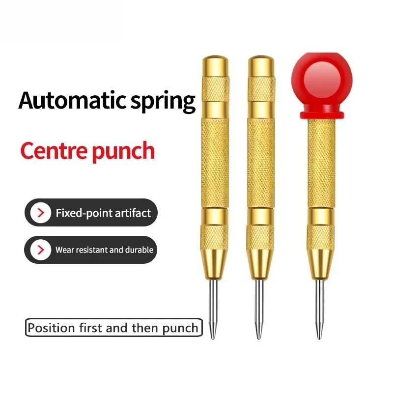 

Accurate Drilling Positioning Handheld Center Punch Tool for Marking Punching Holes Automatic Centering Punch Drill