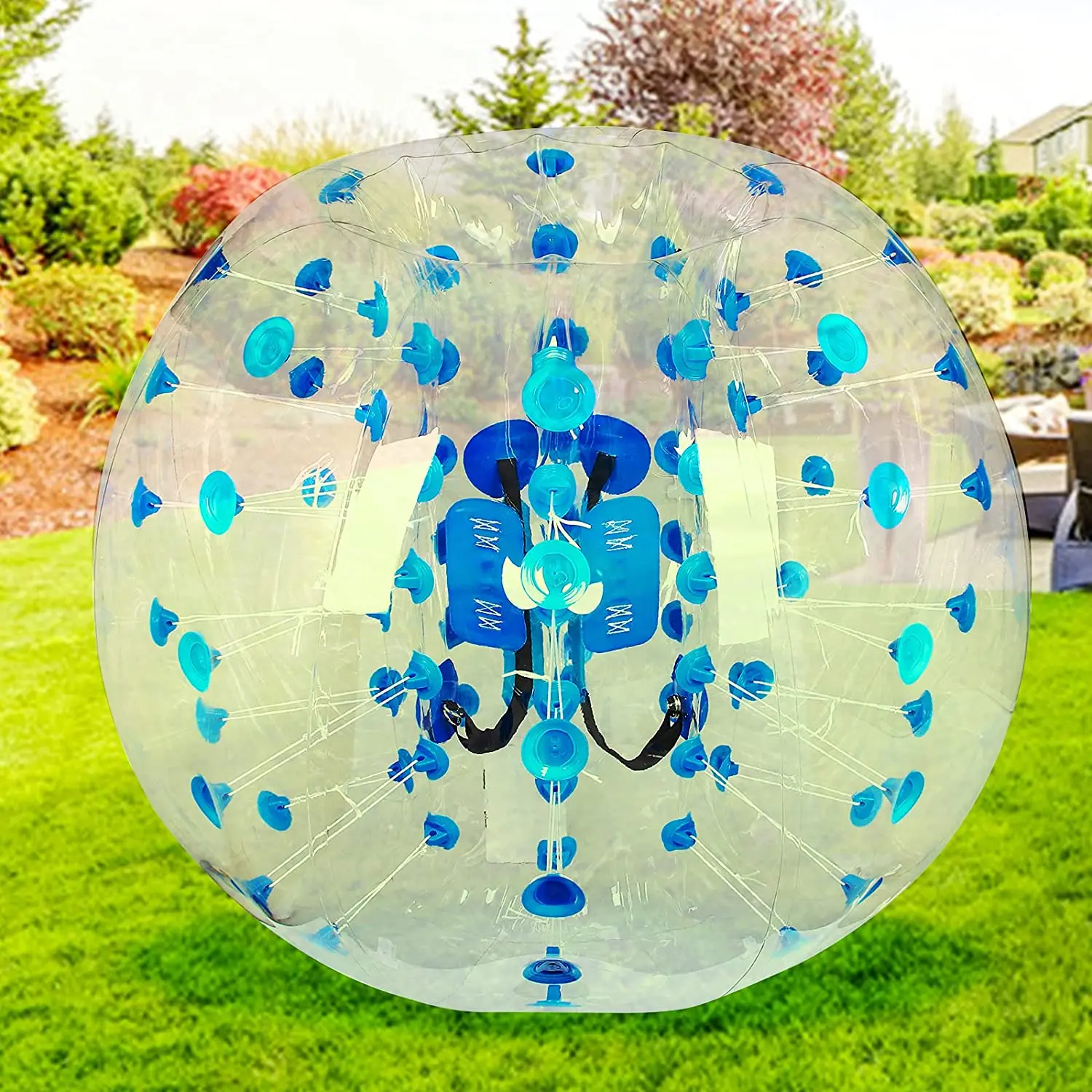 Ballon gonflable de Football de bulle de Zorb 1.2m 1.5m 1.7m ballon de pare-chocs 100% matériel de TPU Football gonflable de bulle