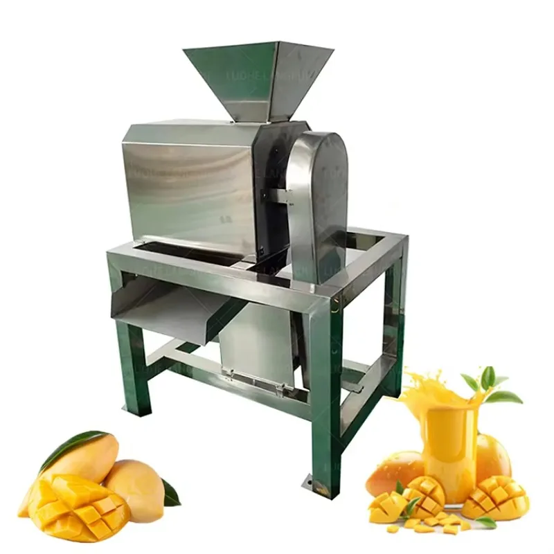 

110v Mango Juice Extraction Machine/ Industrial Fruit Cherry Mango Pulping Machine Vegetable Pulper/ Mango Juicer