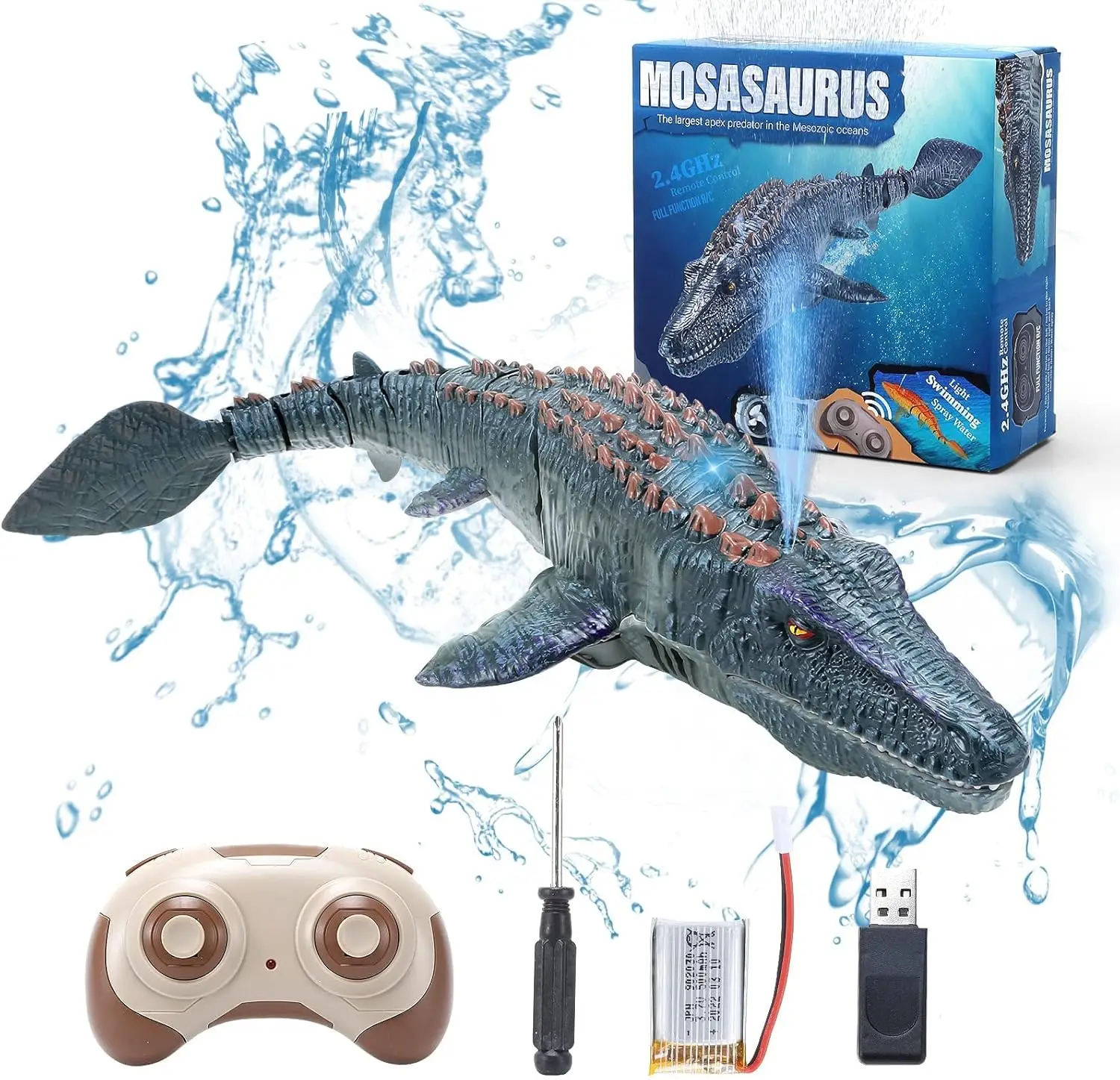 Игрушки-динозавры, детские игрушки для дайвинга Mosasaurus