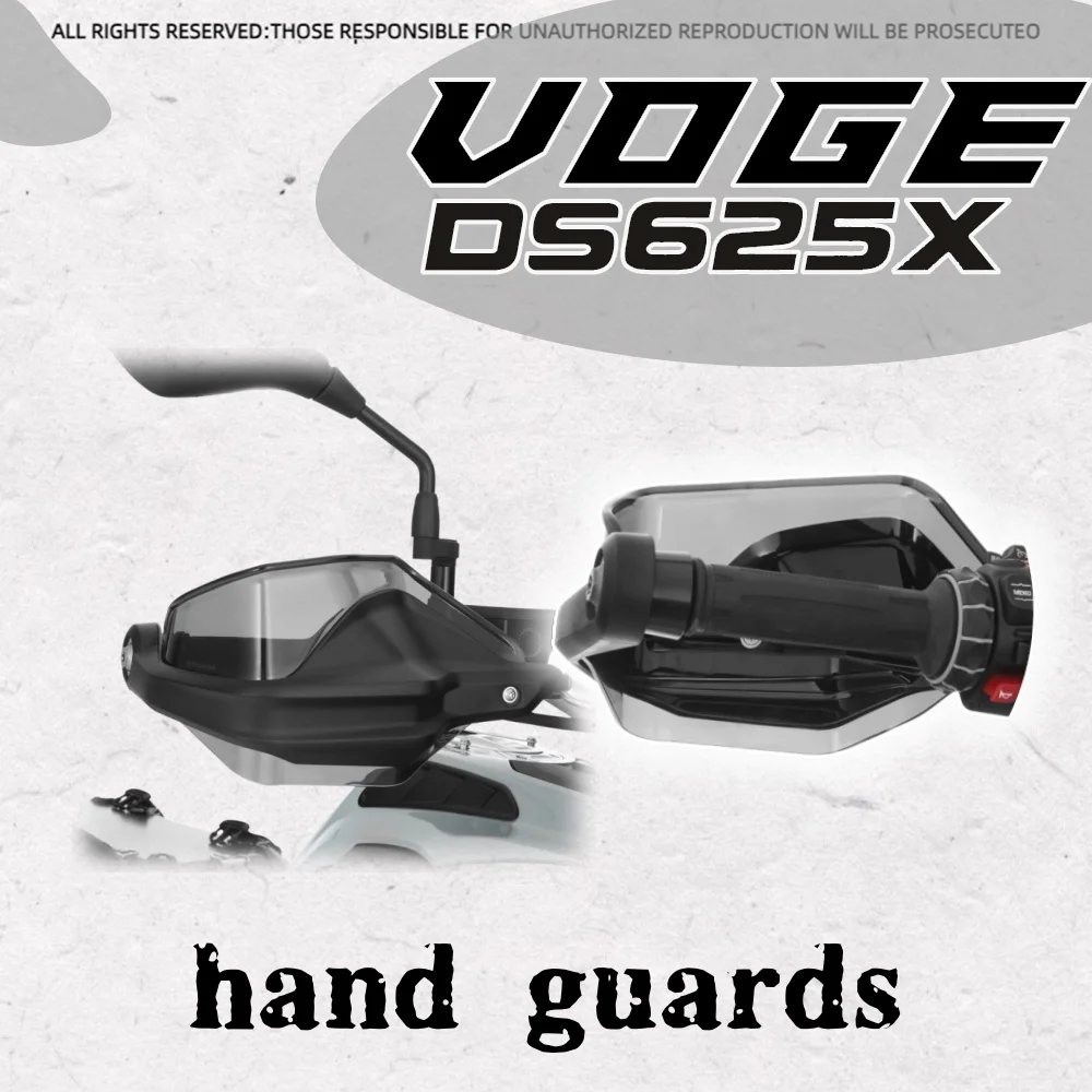 

For VOGE DS652X DS525X 625DSX 525DSX motorcycle modification parts hand guard handle windshield windshield hand guard