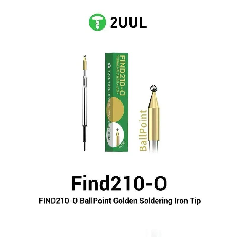 2UUL FD15 FIND210-0 Heating Core Ball Head Multi-layer Electroplating Rapid Heating Up for C210 Series Soldering Handle Tips